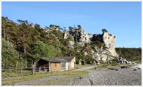 Fiskeläget vid Sigsarvestrand