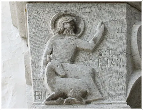 Östergarn kyrka, foto Bernt Enderborg