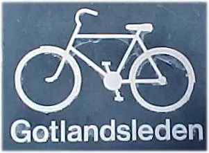 Gotland medelst cykel , foto Bernt Enderborg