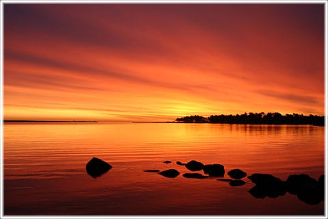 Havsutsikt på Gotland