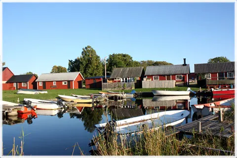 Västergarn fiskeläge, foto Bernt Enderborg