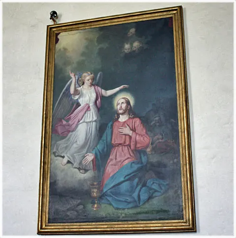 Jesus i Getsemane, foto Bernt Enderborg