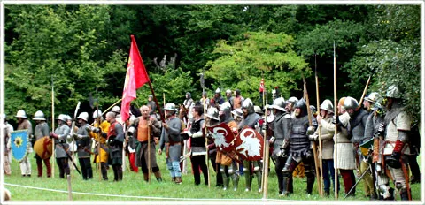1446 e.Kr. - krigståg till Gotland, foto Bernt Enderborg