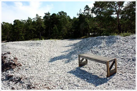 Stenstranden i Gothem, foto Bernt Enderborg