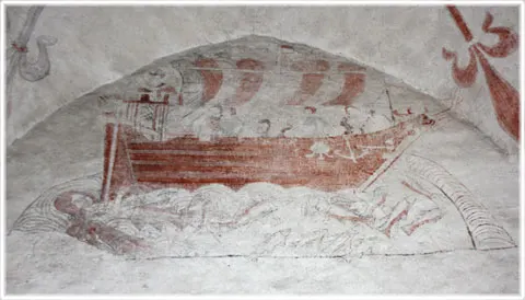 S:t Nicolaus i Sanda, foto Bernt Enderborg