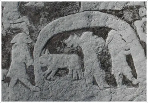 Midvinterblot från vikingatiden, foto Bernt Enderborg
