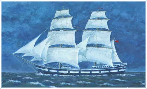 Briggen Alfhilde förliste 1829, foto Bernt Enderborg