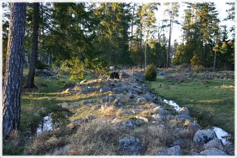 Fornlämningar, fornminnen, foto Bernt Enderborg