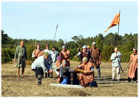 Slaget på Röcklinge backe 1313, foto Bernt Enderborg