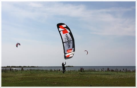 Kitesurfa på Gotland