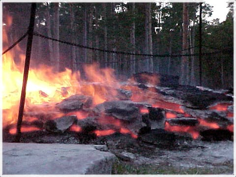 Bränning av kalk