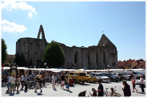Ruiner, sevärdheter i Visby