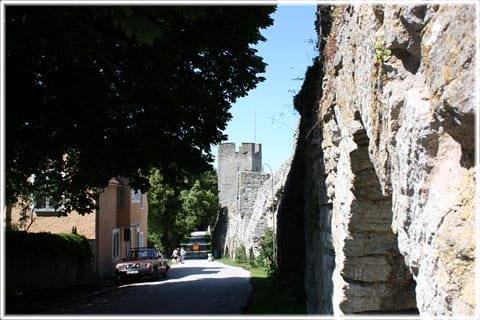 Ringmuren, sevärdheter i Visby
