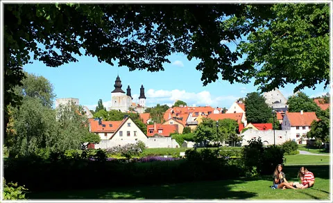 Visby, Visbyguide, foto Bernt Enderborg