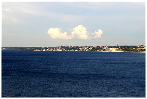 Visby från Högklint, Visbyguiden