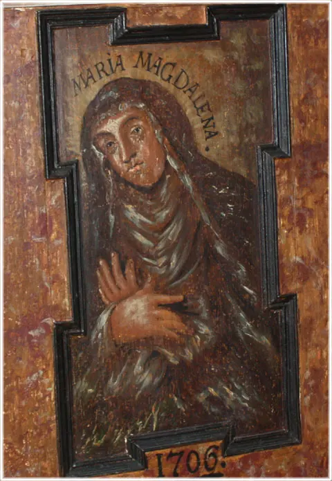 Maria Magdalena - Tingstädekoden, foto Bernt Enderborg