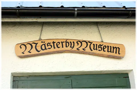 Mästerby museum, foto Bernt Enderborg