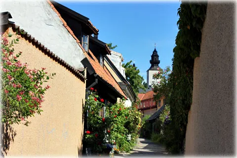 Fiskargränd i Visby, foto Bernt Enderborg