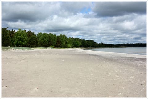 Gothem Strandbad, Vitviken
