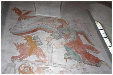 Kejsar Henriks själavägning i Vamlingbo kyrka