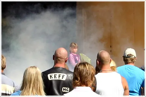Det blir varmare också i Slite, foto Bernt Enderborg