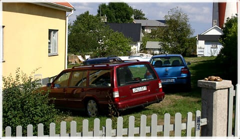 En trädgård i Slite