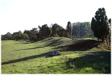 Fornborgen Burgen eller Burgvallen, foto Bernt Enderborg