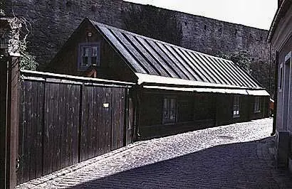 Bödelsstugan står kvar , foto från Fastighetsinventeringen
