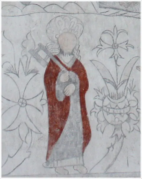 Aposteln Petrus i Lau, foto Bernt Enderborg