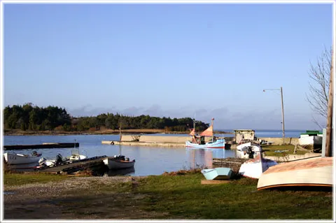 Katthammarsviks fiskeläge, foto Bernt Enderborg