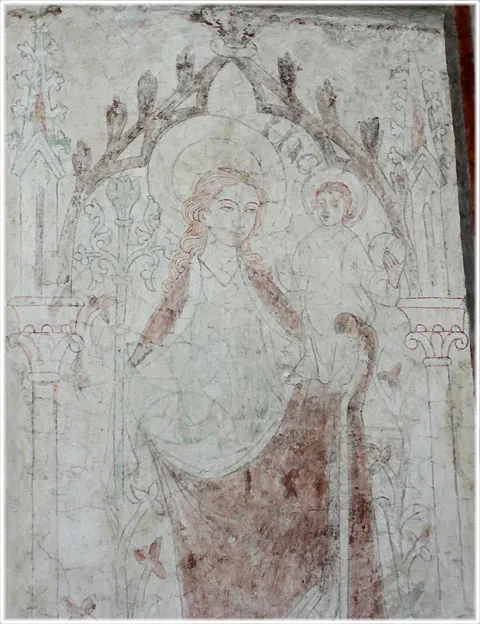 Maria med Jesusbarnet, foto Bernt Enderborg