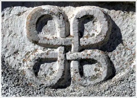 Samband och kontinuitet, symboler, foto Bernt Enderborg