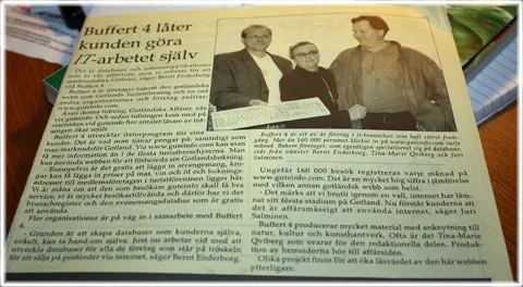 Databaser och applikationer, foto Bernt Enderborg