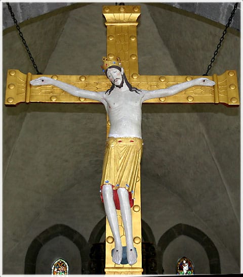 Krucifixet i Alskog kyrka