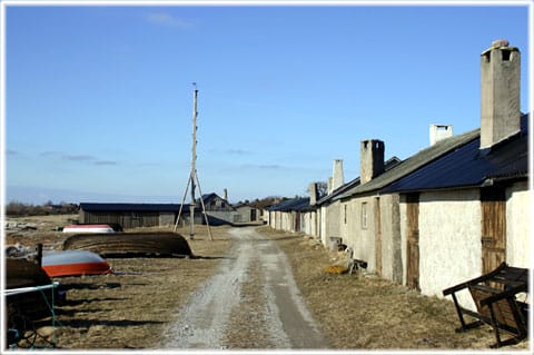 Lysstång, Fiskelägen på Gotland