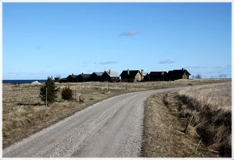 Hammarnäs fiskeläge - Gardbostrand, foto Bernt Enderborg