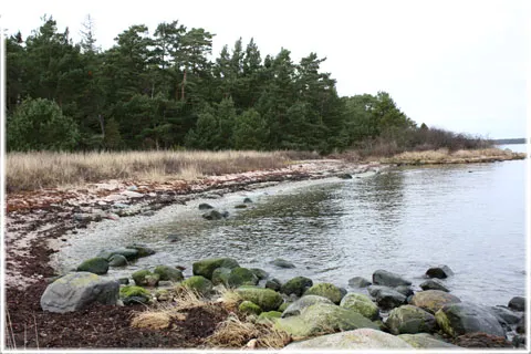 Thielward landsteg på Tjäldersholm, foto Bernt Enderborg