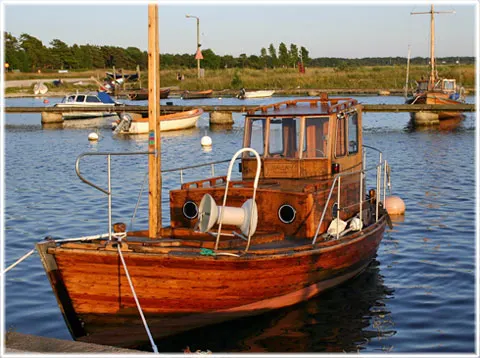 Gnisvärds hamn, foto Bernt Enderborg