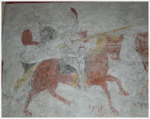 Riddaren i Stenkyrka, foto Bernt Enderborg