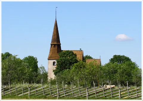 Ardre kyrka, foto Bernt Enderborg
