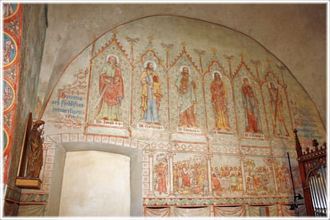 Målningar i Ardre kyrka