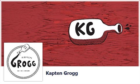 Kapten Grogg, servering på Ronehamn