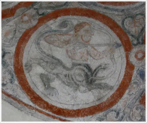 Zodiaken i Eskelhem, foto Bernt Enderborg