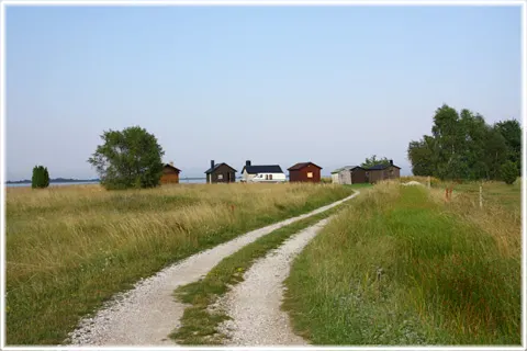Fluntings fiskeläge, foto Bernt Enderborg