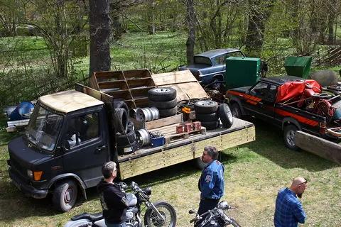 Motormarknad & Loppis, foto Bernt Enderborg