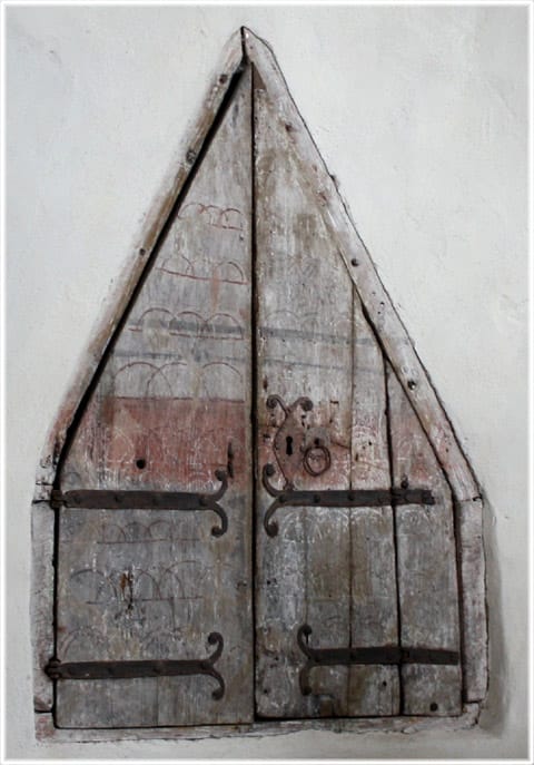 altarskåpet i Gothem kyrka på Gotland