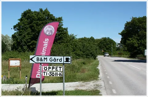 B&M gård, djurpark, foto Bernt Enderborg
