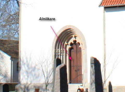 Hemse kyrka, Aln, alnlikare, mått