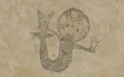 Romanska målningar, Vall kyrka, Gotland