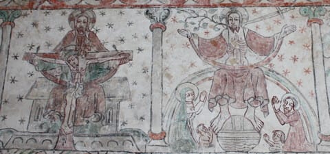 Nådastolen i Eke kyrka på Gotland
